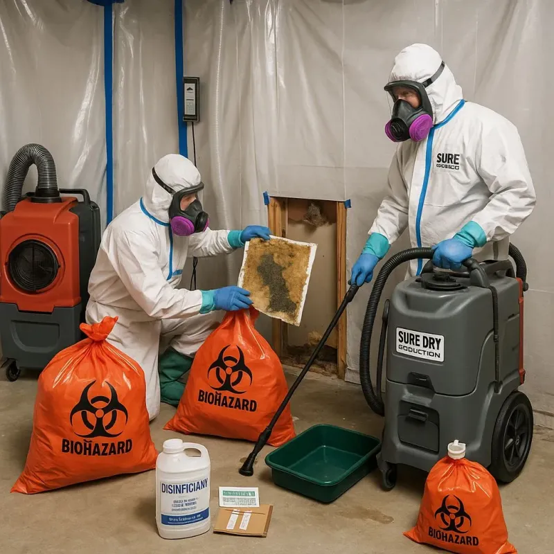 Contaminated Water Handling Protocols process in Lawrence County, SD